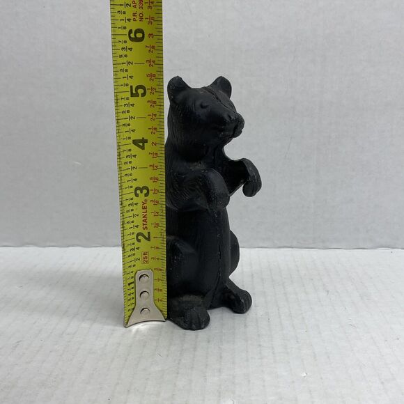 Antique Coin Bank A.C. Williams Cast Iron Begging Standing Black Bear - Picture 11 of 12